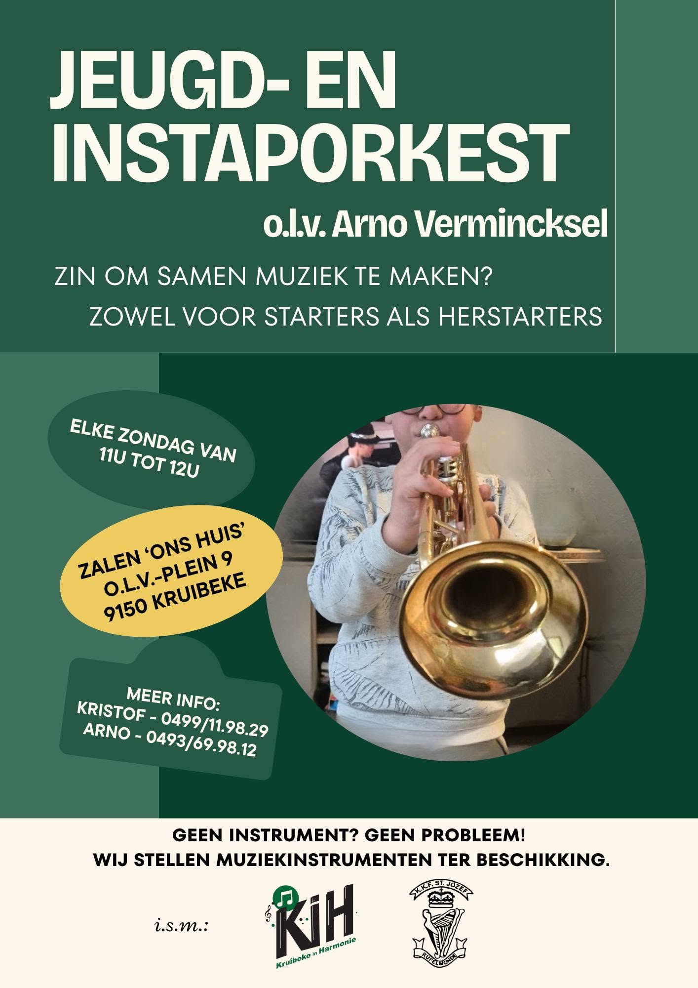 Affiche Jeugd- en Instaporkest